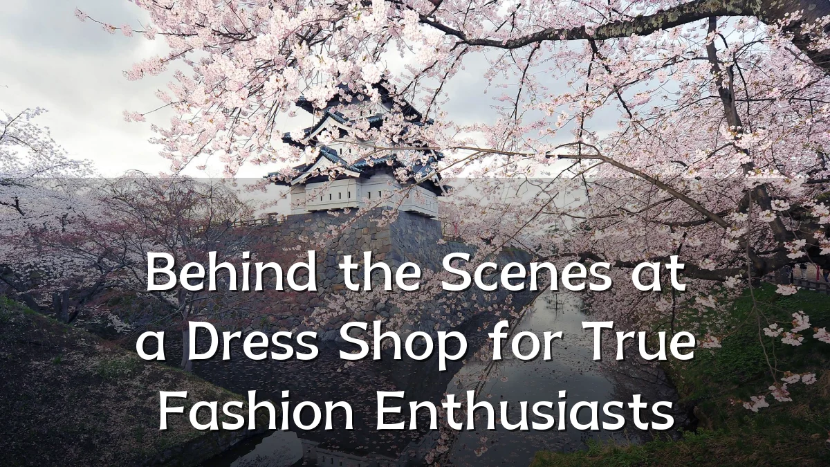Behind the Scenes at a Dress Shop for True Fashion Enthusiasts