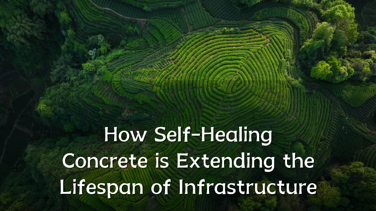 How Self-Healing Concrete is Extending the Lifespan of Infrastructure