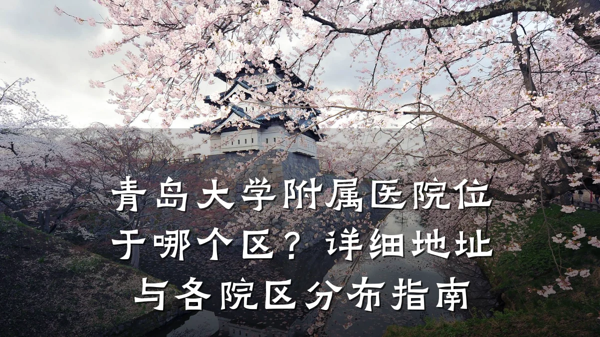 青岛大学附属医院位于哪个区?详细地址与各院区分布指南