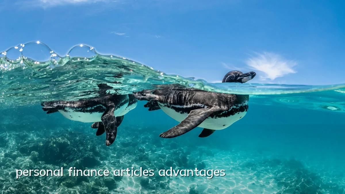 personal finance articles advantages