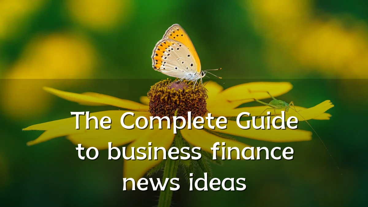 The Complete Guide to business finance news ideas