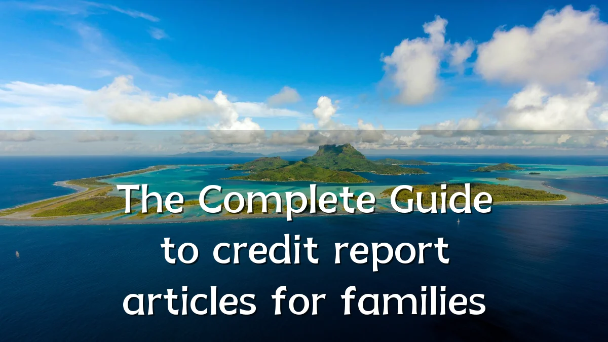 The Complete Guide to credit report articles for families