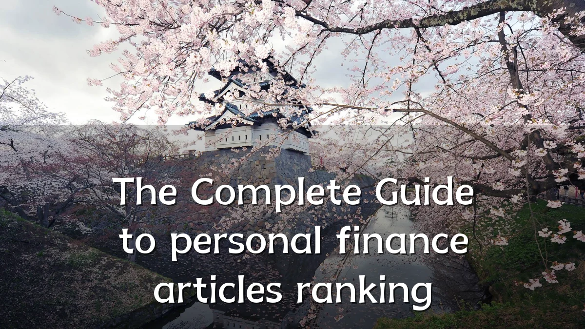 The Complete Guide to personal finance articles ranking