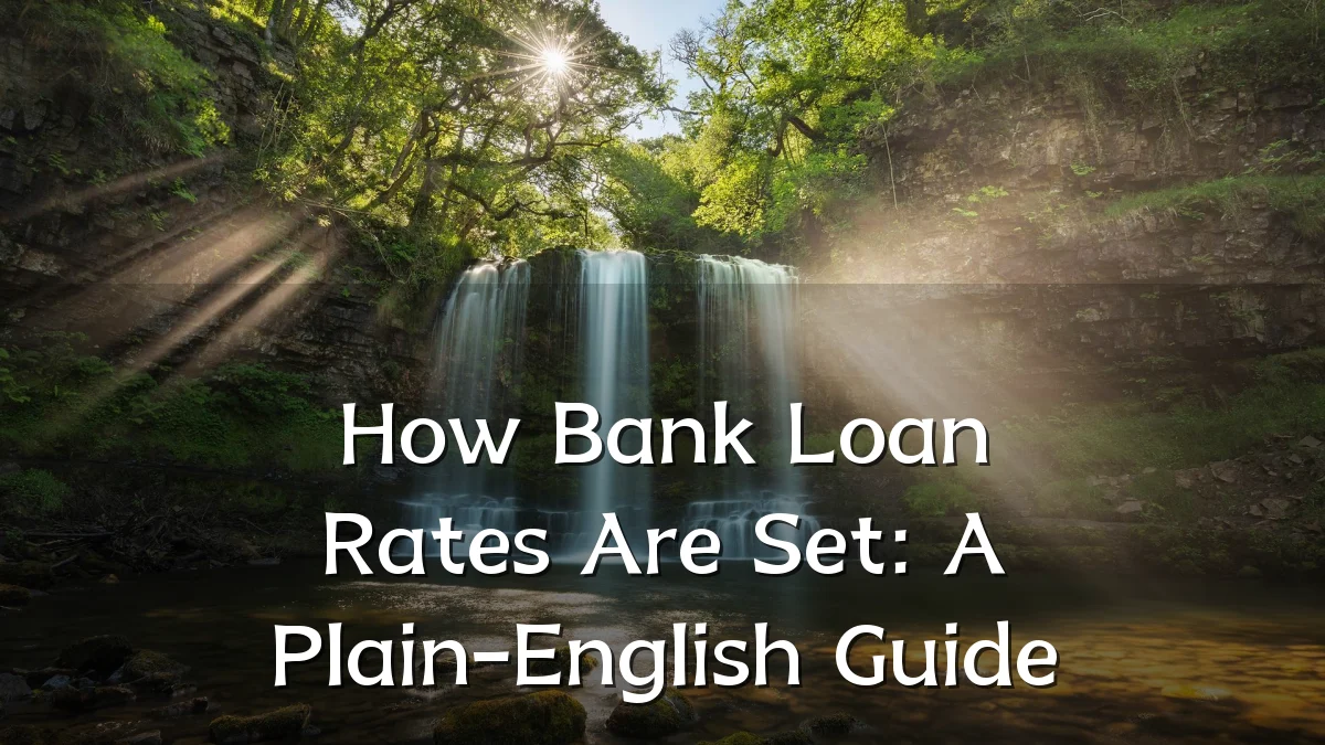 How Bank Loan Rates Are Set: A Plain-English Guide