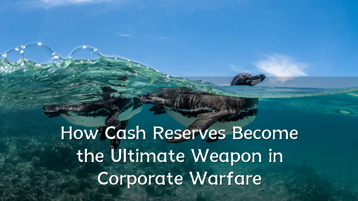 How Cash Reserves Become the Ultimate Weapon in Corporate Warfare