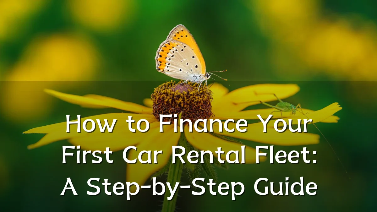 How to Finance Your First Car Rental Fleet: A Step-by-Step Guide