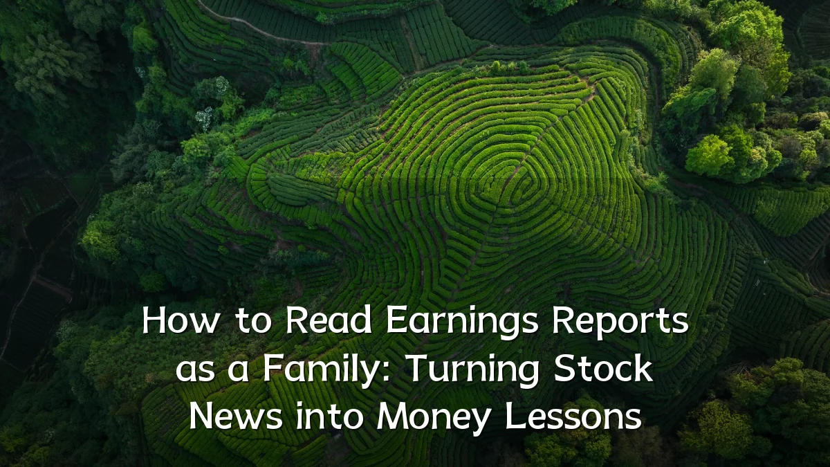 How to Read Earnings Reports as a Family: Turning Stock News into Money Lessons