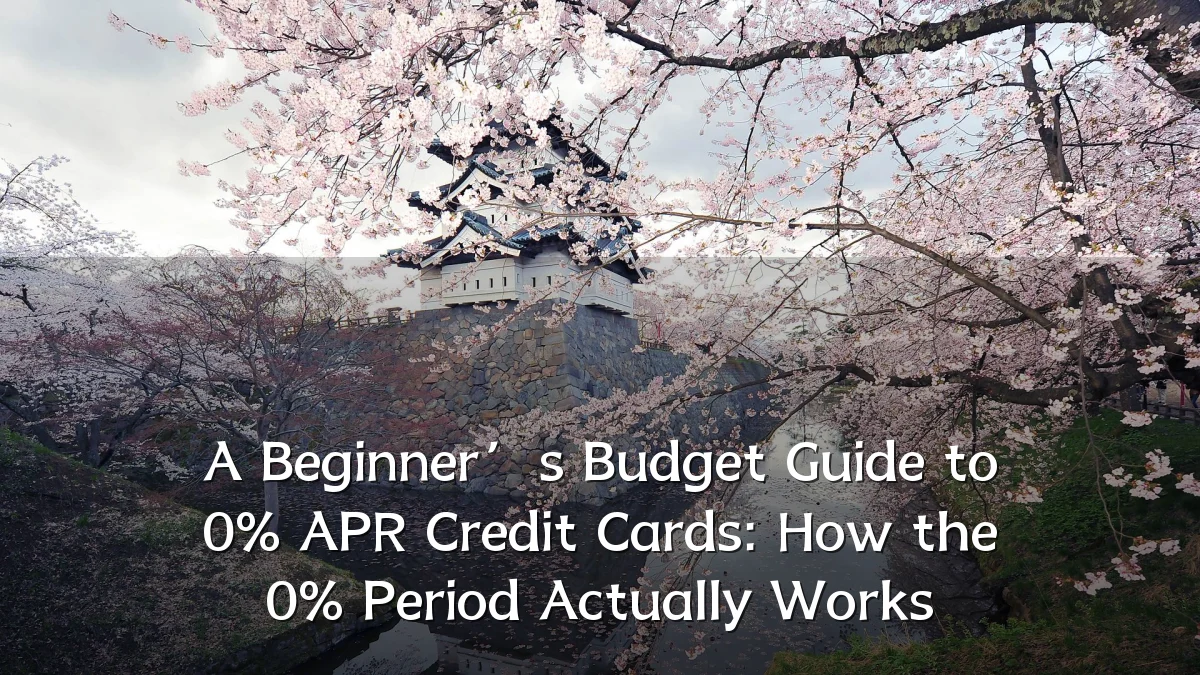 A Beginner’s Budget Guide to 0% APR Credit Cards: How the 0% Period Actually Works