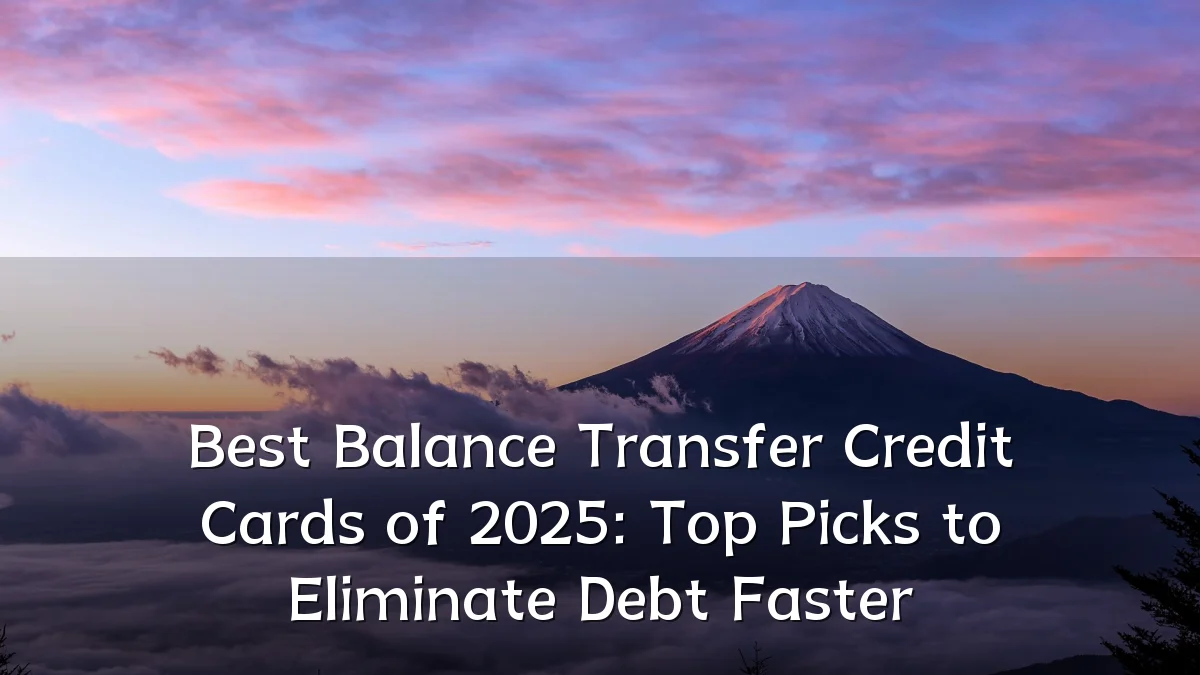 Best Balance Transfer Credit Cards of 2025: Top Picks to Eliminate Debt Faster