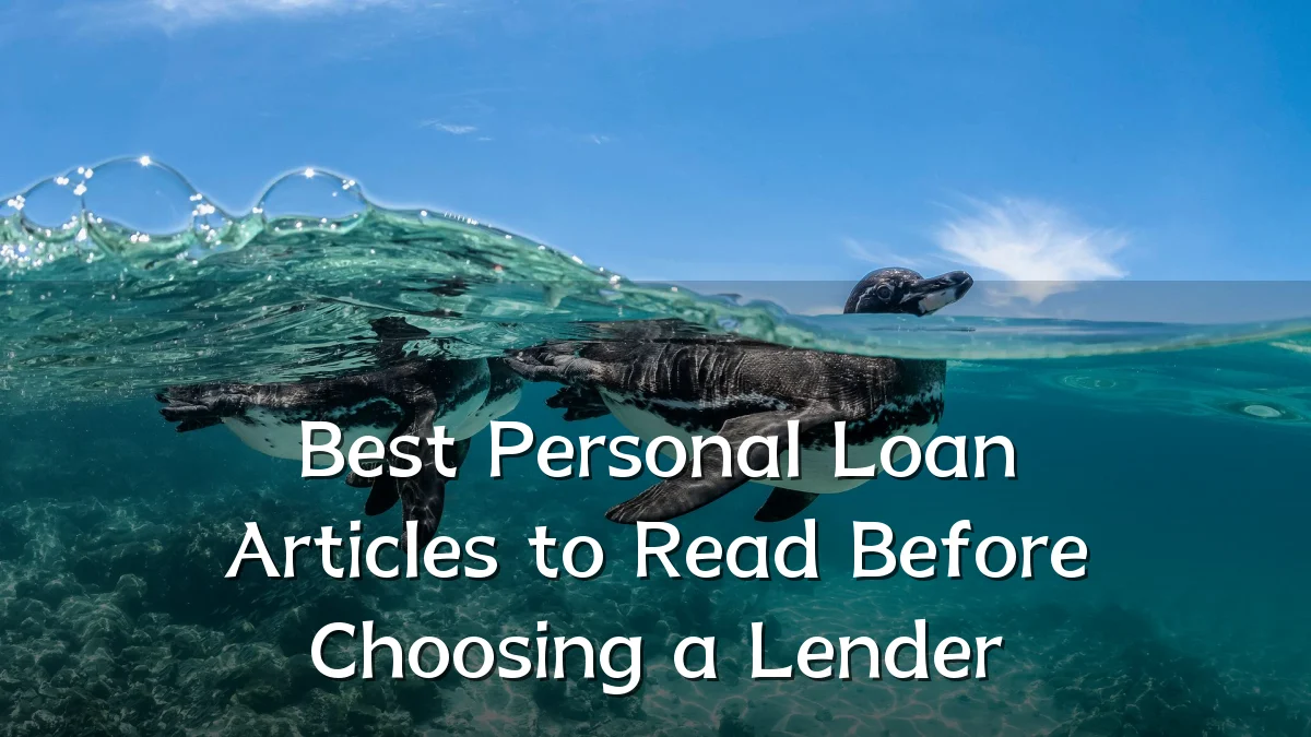 Best Personal Loan Articles to Read Before Choosing a Lender