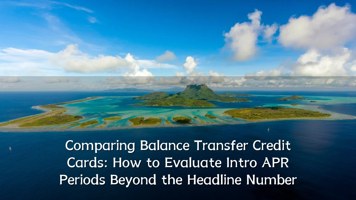 Comparing Balance Transfer Credit Cards: How to Evaluate Intro APR Periods Beyond the Headline Number