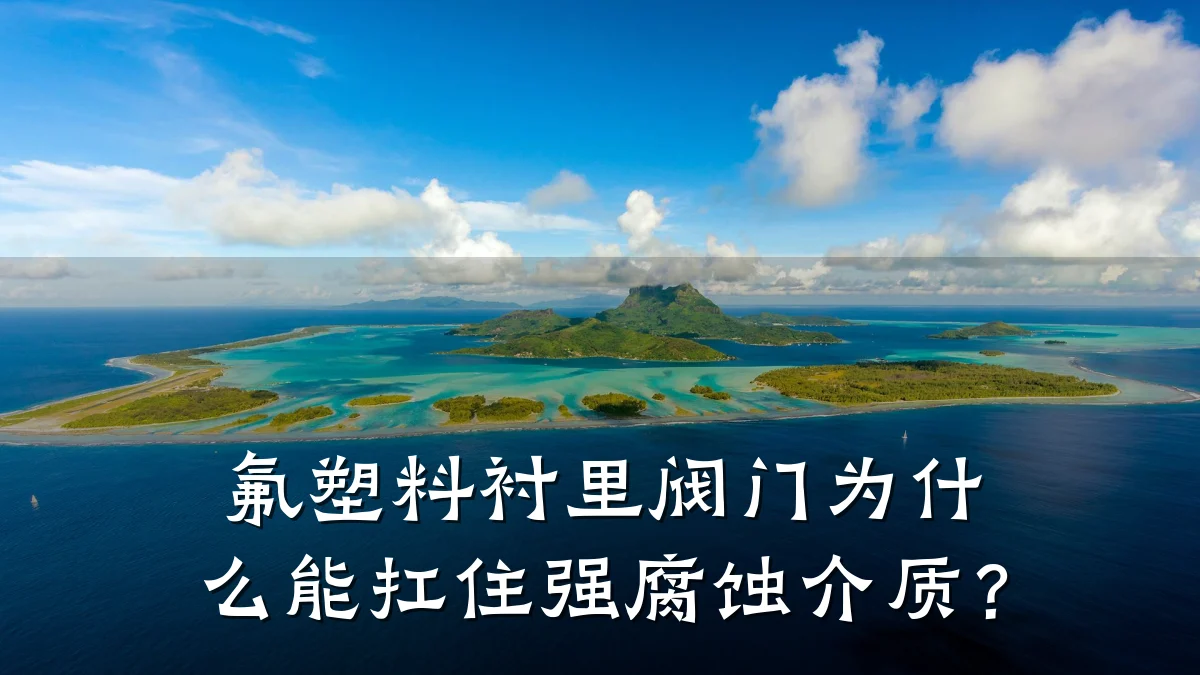 氟塑料衬里阀门为什么能扛住强腐蚀介质？