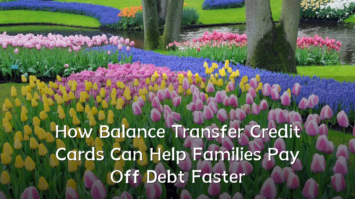 How Balance Transfer Credit Cards Can Help Families Pay Off Debt Faster