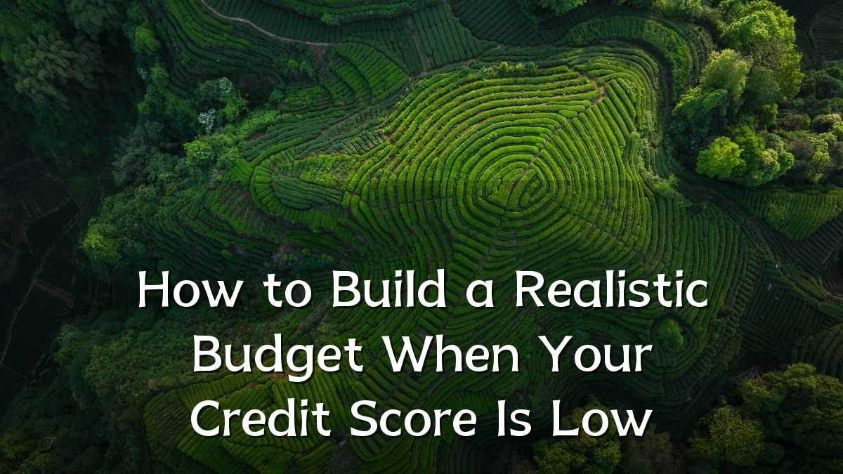 How to Build a Realistic Budget When Your Credit Score Is Low