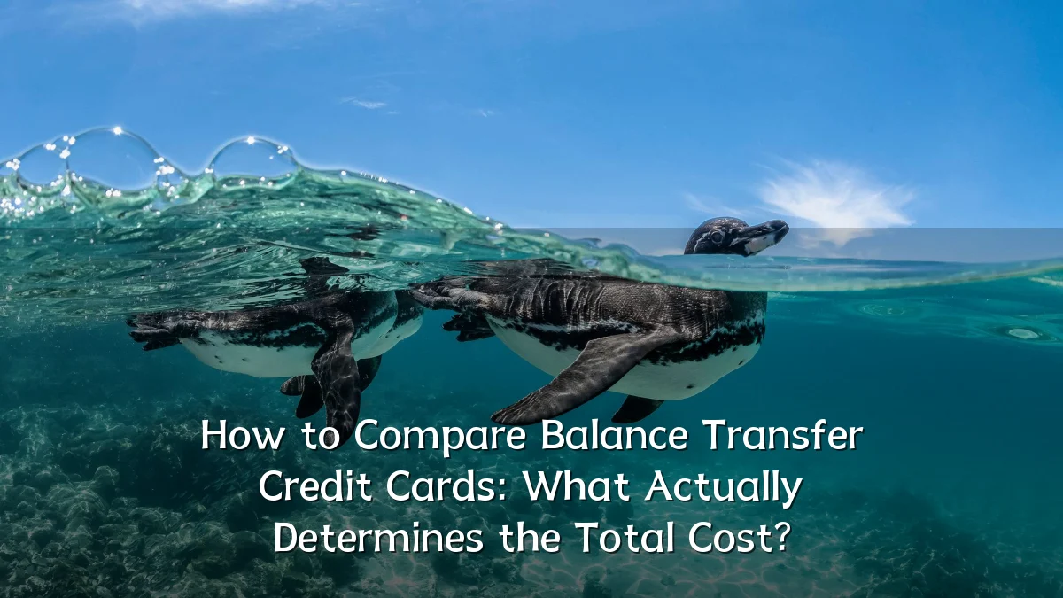 How to Compare Balance Transfer Credit Cards: What Actually Determines the Total Cost?
