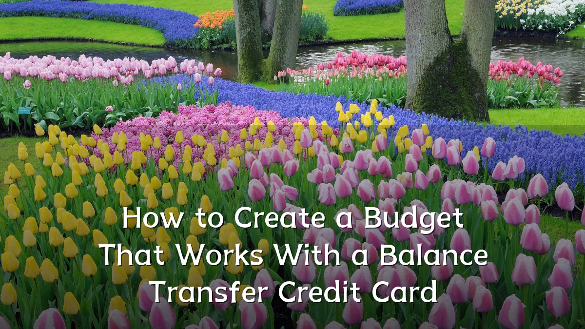 How to Create a Budget That Works With a Balance Transfer Credit Card