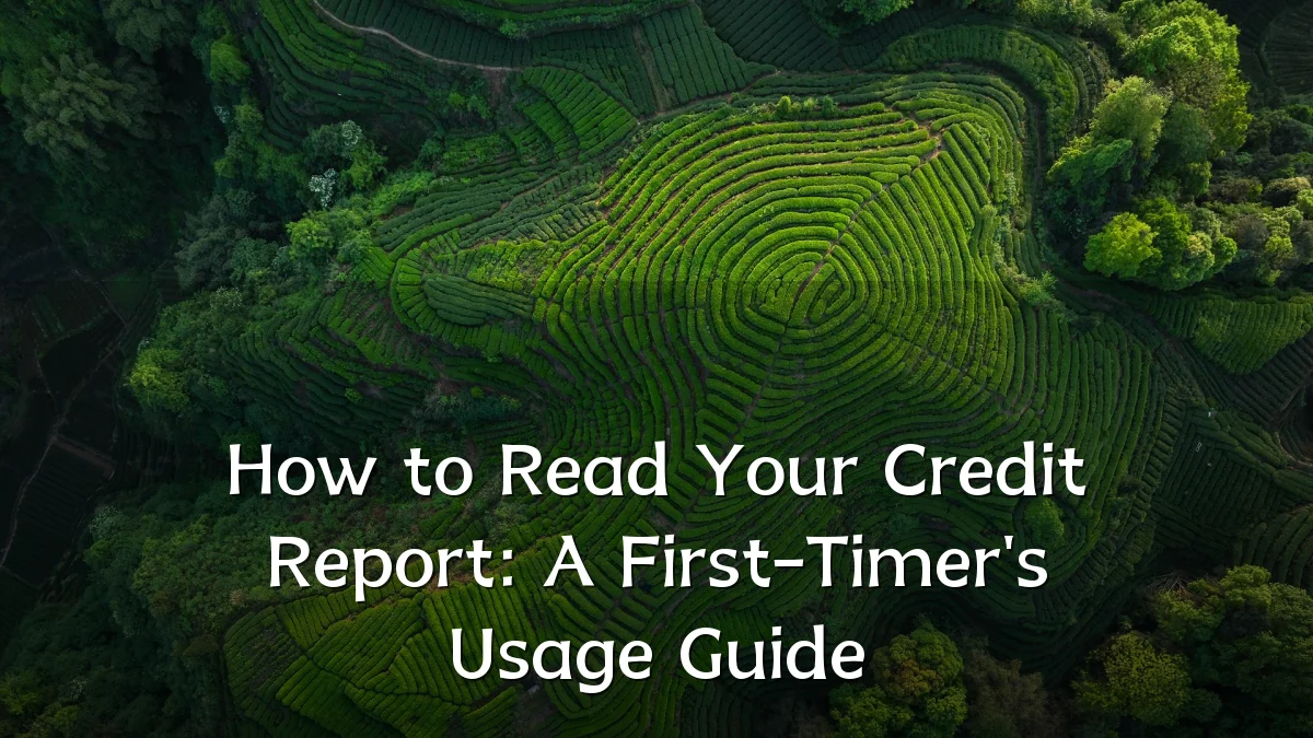 How to Read Your Credit Report: A First-Timer's Usage Guide