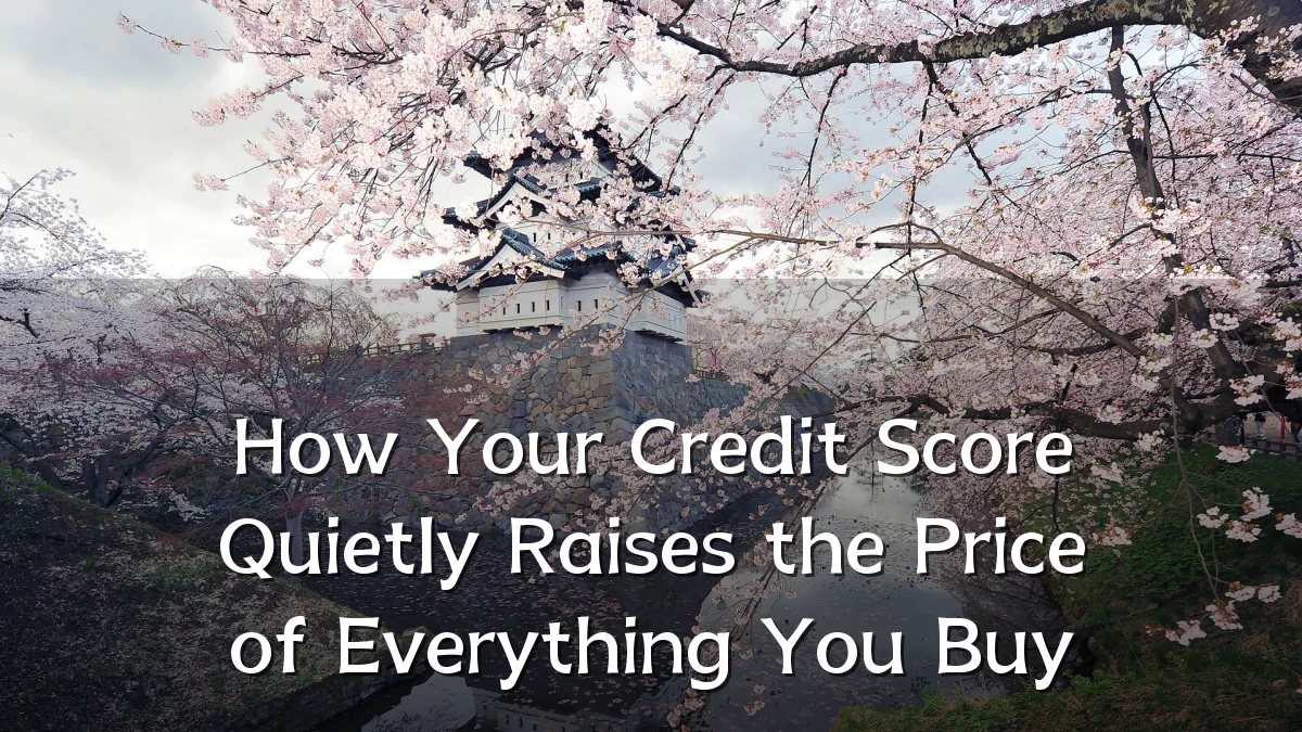 How Your Credit Score Quietly Raises the Price of Everything You Buy