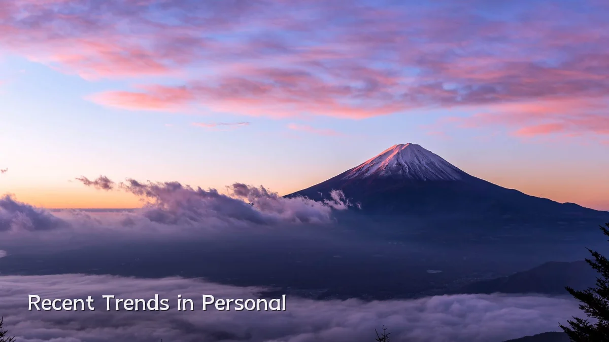Recent Trends in Personal