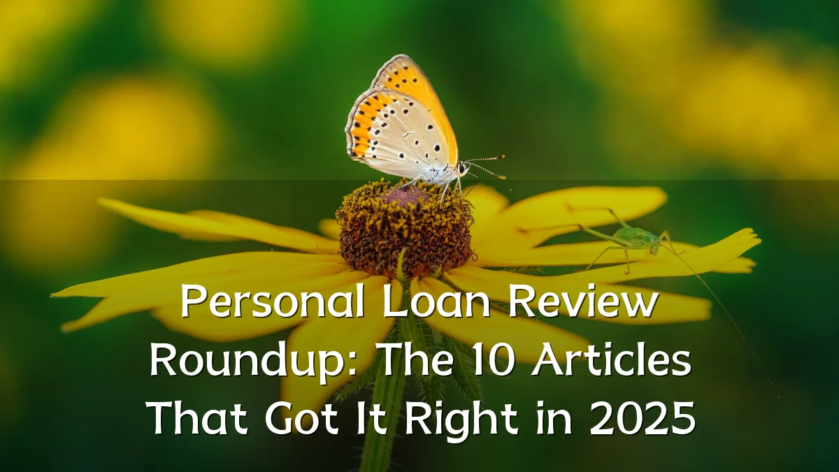 Personal Loan Review Roundup: The 10 Articles That Got It Right in 2025