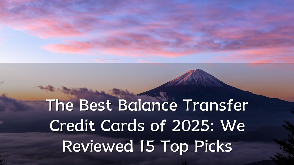 The Best Balance Transfer Credit Cards of 2025: We Reviewed 15 Top Picks
