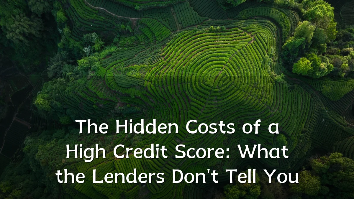 The Hidden Costs of a High Credit Score: What the Lenders Don't Tell You
