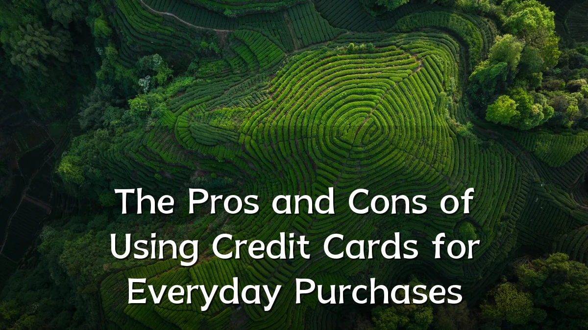 The Pros and Cons of Using Credit Cards for Everyday Purchases