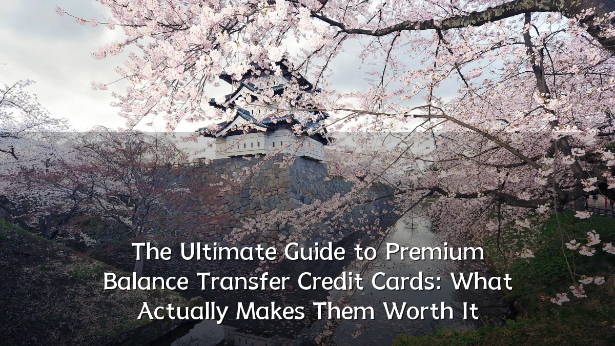 The Ultimate Guide to Premium Balance Transfer Credit Cards: What Actually Makes Them Worth It